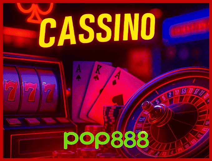 Imagem mostrando o cassino ao vivo da POP888 com dealers reais conduzindo jogos de mesa